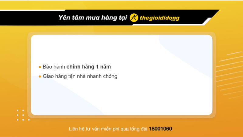 Chính sách bảo hành tại Thế Giới Di Động